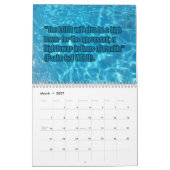 Calendrier de louange sur 12 mois (Mar 2027)