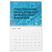 Calendrier de louange sur 12 mois (Jan 2027)