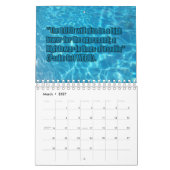 Calendrier de louange sur 12 mois (Mar 2027)