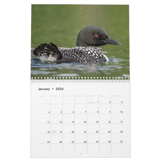 Calendrier de l'ouverture de session 2026 (Jan 2026)