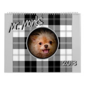Calendrier de M. Monks 2018 (Protection)