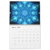 Calendrier de mandala (Feb 2027)