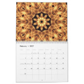 Calendrier de mandala (Feb 2027)