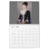 Calendrier de Manet 2014 (Mar 2026)
