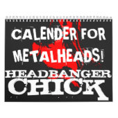 Calendrier de Metalhead (Protection)