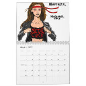 Calendrier de Metalhead (Mar 2027)