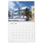 calendrier de Miami 2011 d'art déco (Jan 2027)