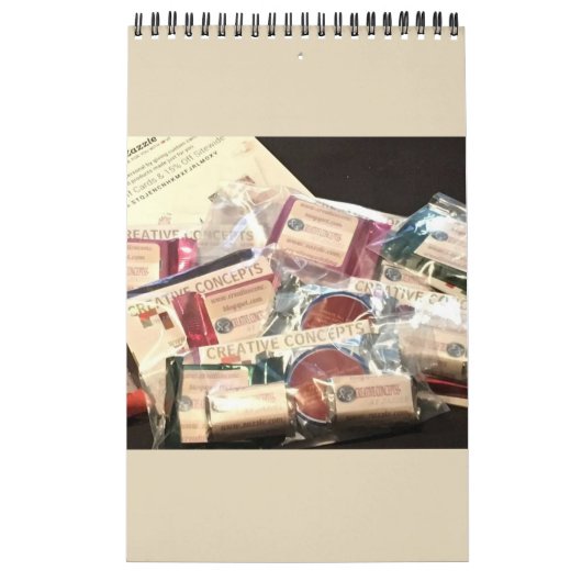 Calendrier de minimalisme TOUTE ANNÉE/TAILLE/COULE (Protection)