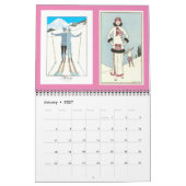 Calendrier de mode Art Déco de George Barbier (Jan 2027)