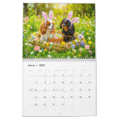 Calendrier de moments de nature Cavalier Spaniel (Mar 2027)