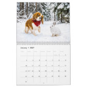 Calendrier de moments de nature Cavalier Spaniel (Jan 2027)