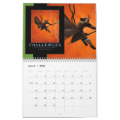 Calendrier de motivation d'affiche (Mar 2026)