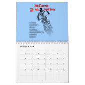 Calendrier de motocross de vélo de saleté. (Feb 2026)