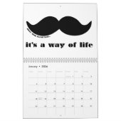 calendrier de moustache (Jan 2026)