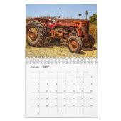 Calendrier de mur de collection de vitrine du trac (Jan 2027)