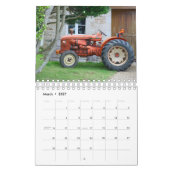 Calendrier de mur de collection de vitrine du trac (Mar 2027)