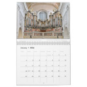 Calendrier de mur d'orgue - Calendrier de musique (Jan 2026)