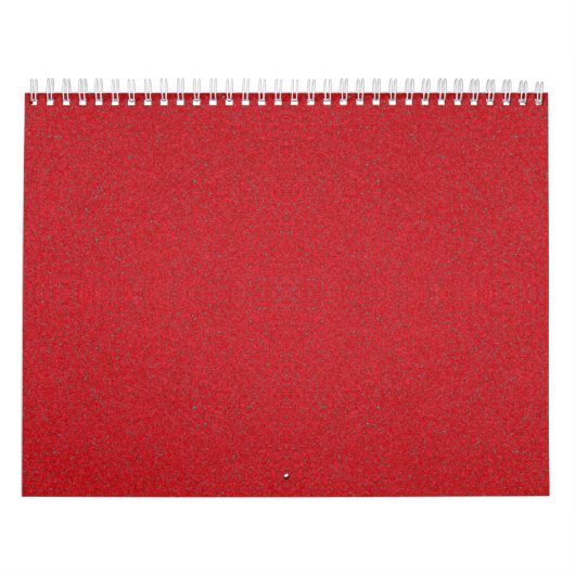 Calendrier de mur rouge de tomates tachetées - per (Protection)