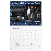 CALENDRIER de MUSIQUE de 2009 MYSPACE comportant (Mar 2027)