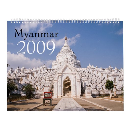Calendrier de Myanmar 2009 (Protection)