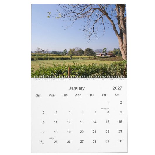 Calendrier de Myanmar 2011 (Jan 2027)