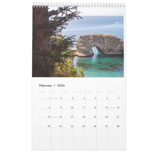 Calendrier de nature (Feb 2026)