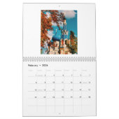 Calendrier de nature de paysage d'architecture du (Feb 2026)