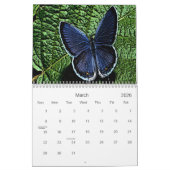 Calendrier de nature et de faune (Mar 2026)