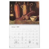 Calendrier de natures mortes de Vincent van Gogh (Jan 2027)