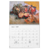 Calendrier de natures mortes de Vincent van Gogh (Mar 2027)