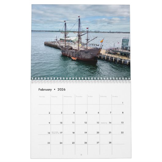 Calendrier de navigation (Feb 2026)
