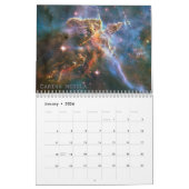Calendrier de nébuleuses (Jan 2026)