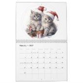 Calendrier de Noël félin parfait : 2026 (Feb 2027)