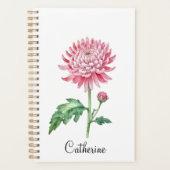 Calendrier de novembre Fleur de naissance Chrysant (Devant)