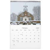 Calendrier de page de la vallée une de Saucon (Feb 2027)