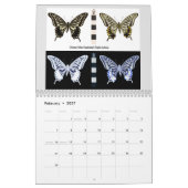 Calendrier de Papillons (Feb 2027)