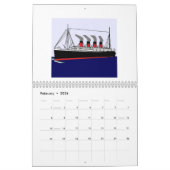 Calendrier de Paquebot France 1912 (Feb 2026)