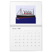 Calendrier de Paquebot France 1912 (Jan 2026)