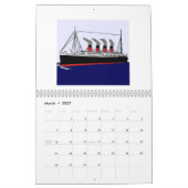 Calendrier de Paquebot France 1912 (Mar 2027)