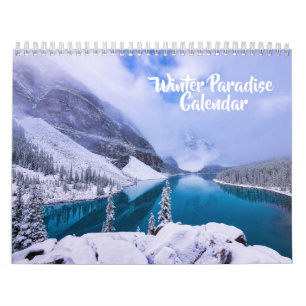 Calendrier de Paradis d'Hiver de Taille Moyenne