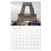 Calendrier de Paris (Jan 2027)