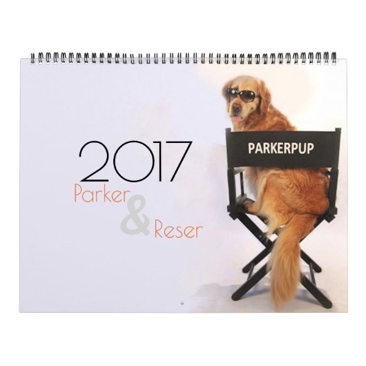 Calendrier de ParkerPup 2017 et de Reser (Protection)