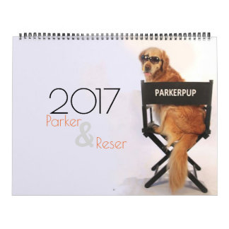 Calendrier de ParkerPup 2017 et de Reser