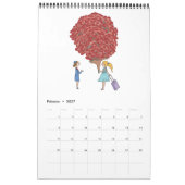 Calendrier de paroi (Feb 2027)