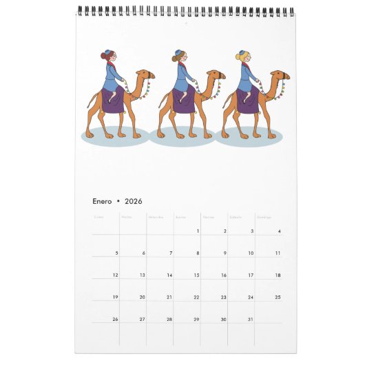 Calendrier de paroi (Jan 2026)