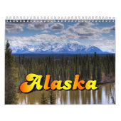 Calendrier de paysage de l'Alaska (Protection)