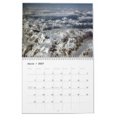 Calendrier de paysage de l'Alaska (Mar 2027)