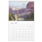Calendrier de paysages canadiens de Greg Hargarten (Jan 2027)