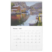 Calendrier de paysages canadiens de Greg Hargarten (Feb 2027)