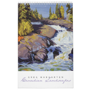 Calendrier de paysages canadiens de Greg Hargarten